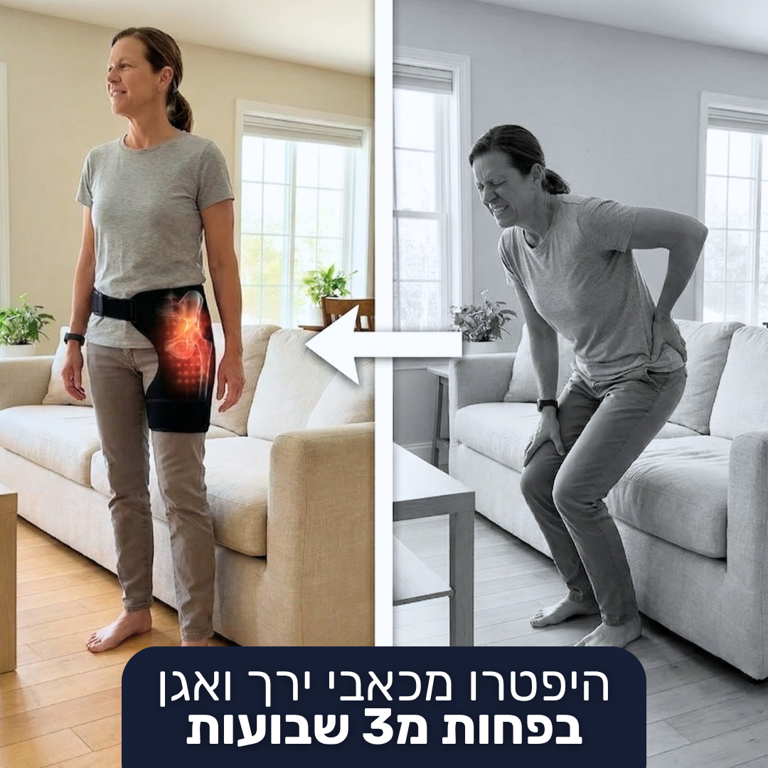 proper+ רצועת טיפול להקלה בכאבי ירך ואגן