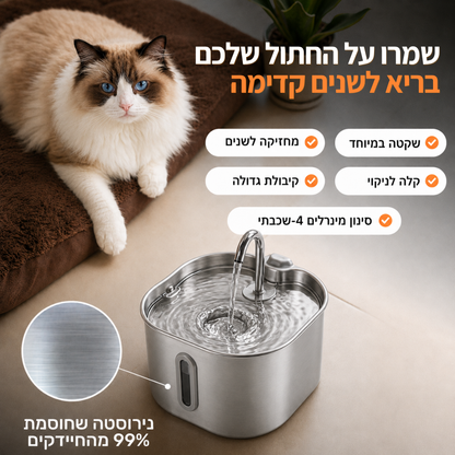 מזרקת proper - לחתול בריא