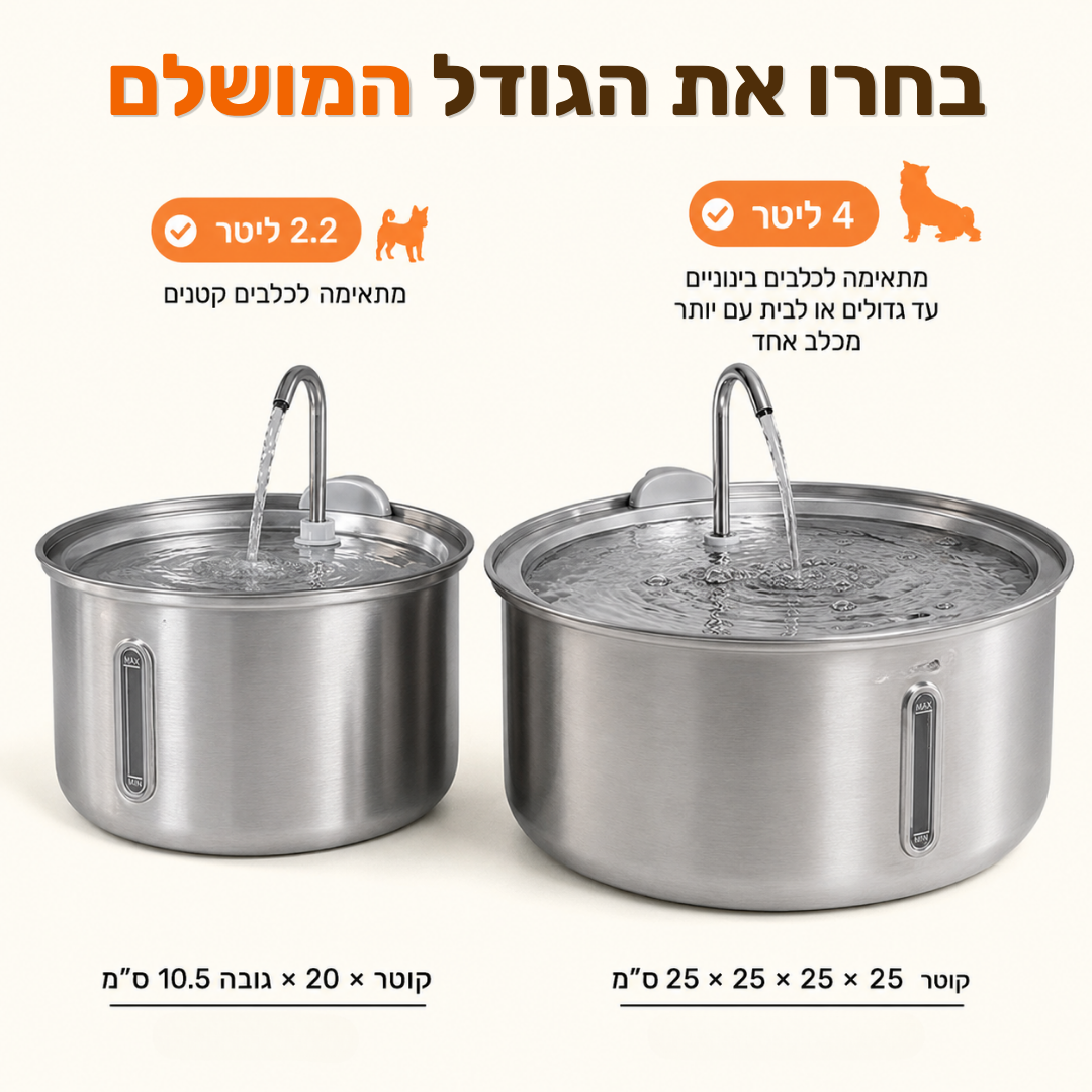 מזרקת פרופר - 2.2 ליטר